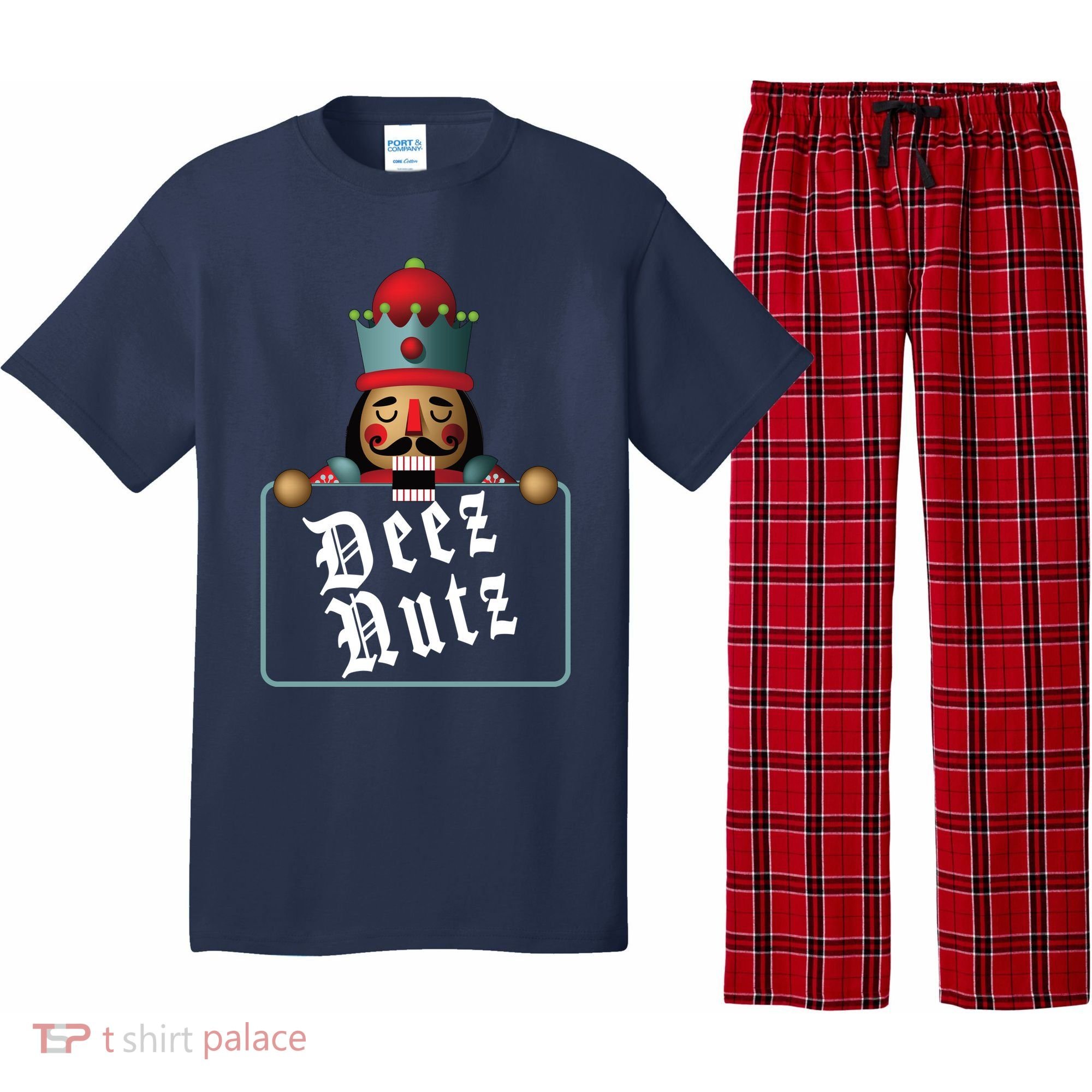 Deezs Nuts Nutcrackers Pajama Set