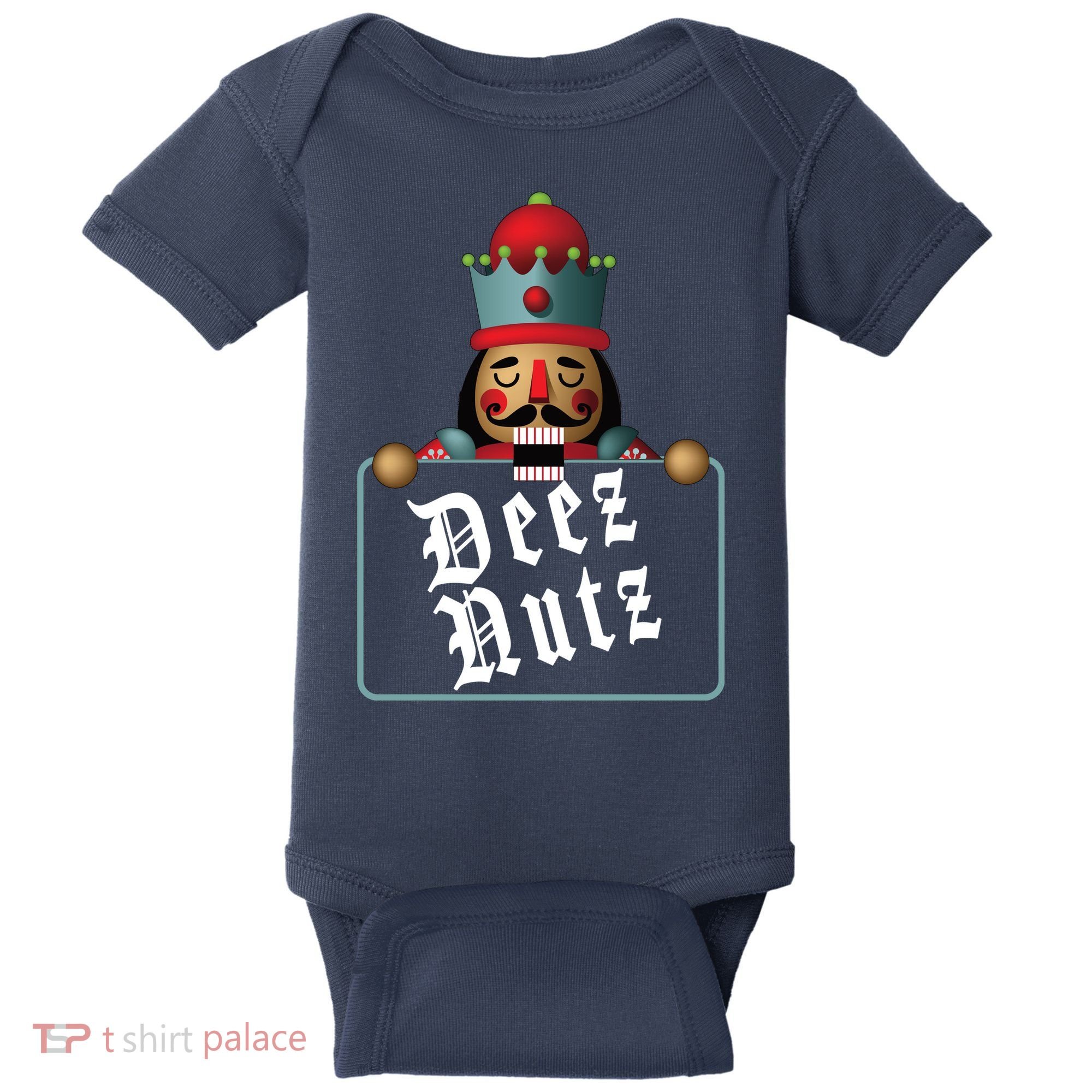 Deezs Nuts Nutcrackers Baby Bodysuit