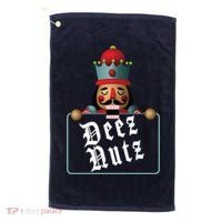 Deezs Nuts Nutcrackers Golf Towel thumb 0
