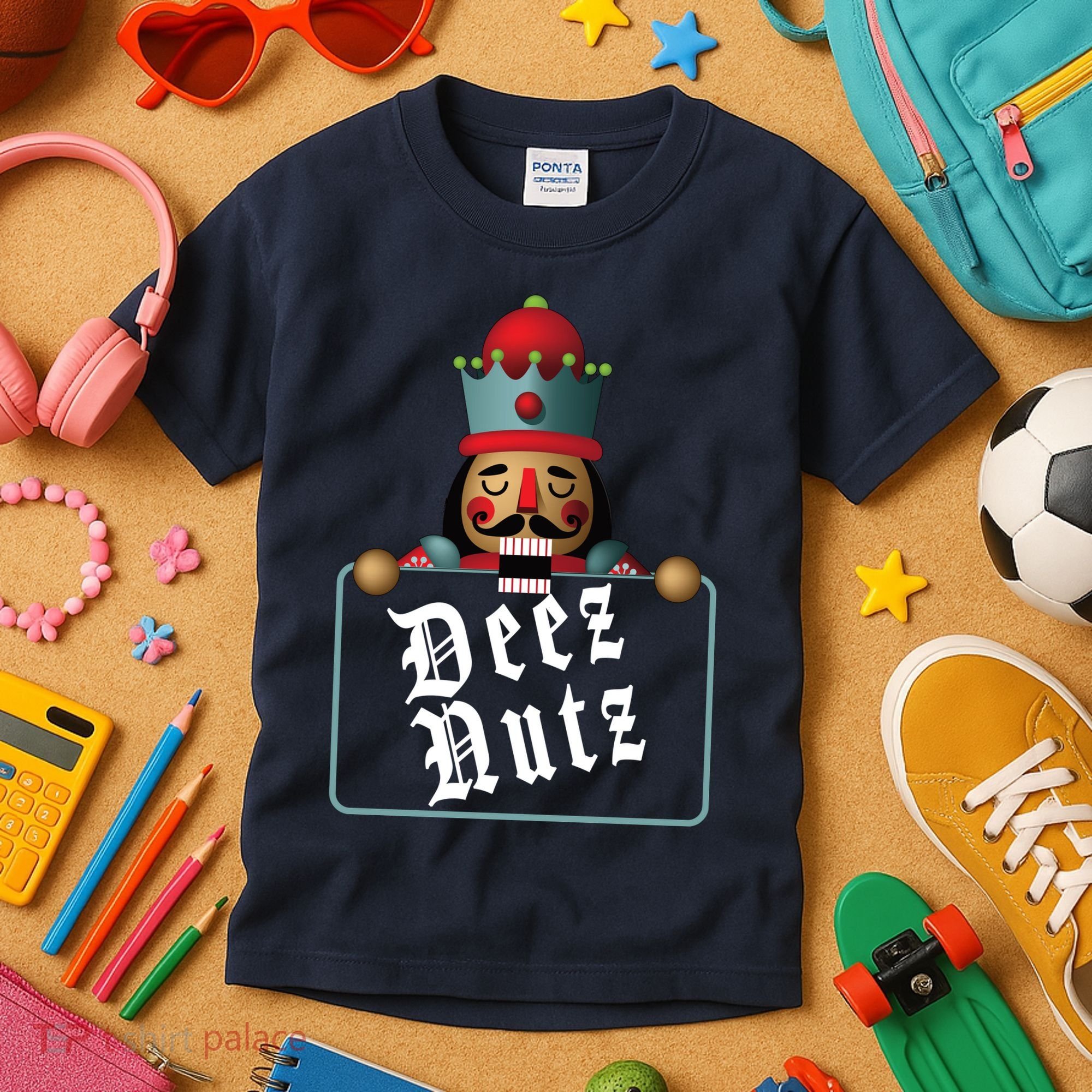 Deezs Nuts Nutcrackers Kids T-Shirt