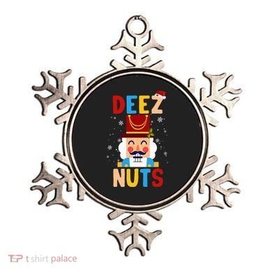 Deez Nuts Nutcracker Santa Xmas Funny Christmas Pjs Ornament