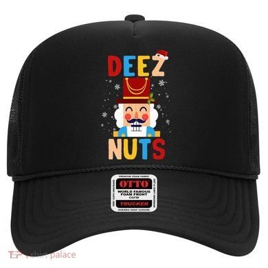 Deez Nuts Nutcracker Santa Xmas Funny Christmas Pjs Hat