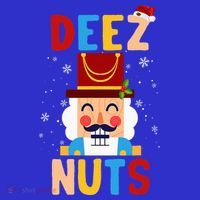 Deez Nuts Nutcracker Santa Xmas Funny Christmas Pjs Hoodie thumb 7
