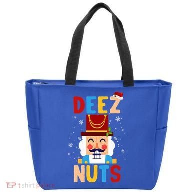 Deez Nuts Nutcracker Santa Xmas Funny Christmas Pjs Tote Bag