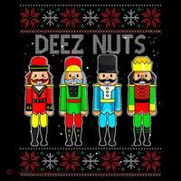 Deez Nuts Nutcracker Ugly Christmas Sweater Funny Xmas Ornament thumb 1