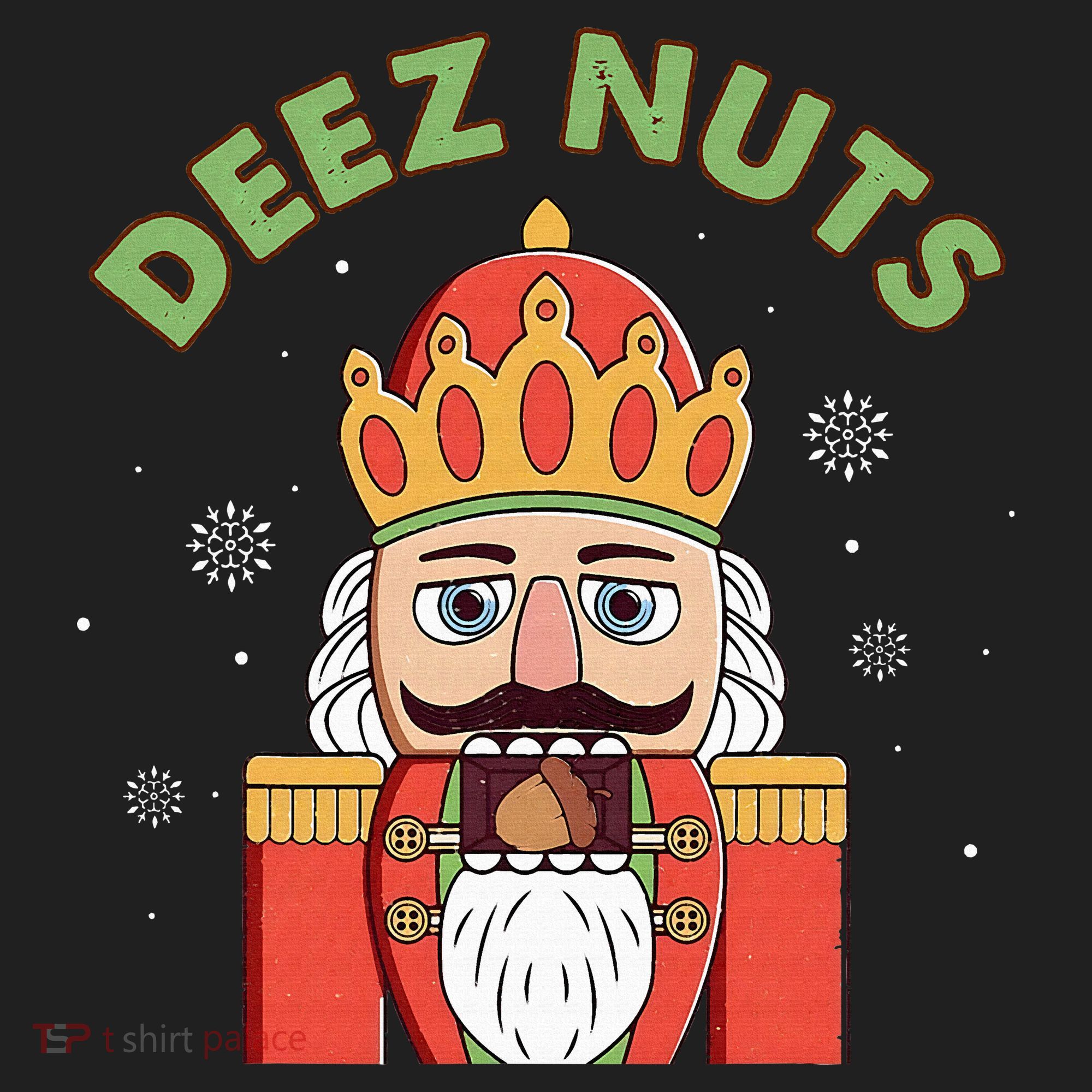 Deez Nuts Nutcracker Nut Christmas Pjs Women's Sweatshirt