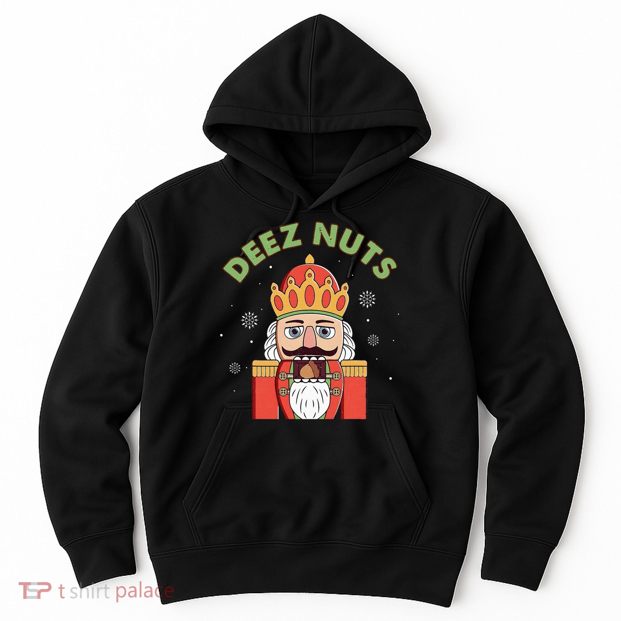 Deez Nuts Nutcracker Nut Christmas Pjs Hoodie