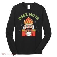 Deez Nuts Nutcracker Nut Christmas Pjs Long Sleeve Shirt thumb 0