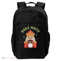Deez Nuts Nutcracker Nut Christmas Pjs Backpack thumb 0