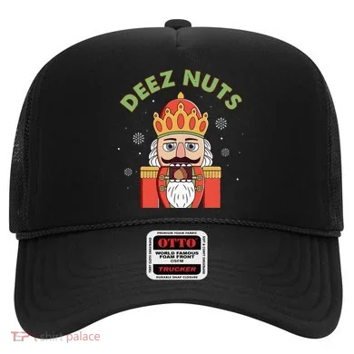 Deez Nuts Nutcracker Nut Christmas Pjs Hat