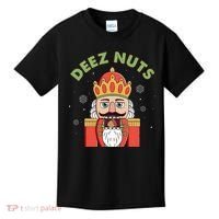 Deez Nuts Nutcracker Nut Christmas Pjs Kids T-Shirt thumb 0