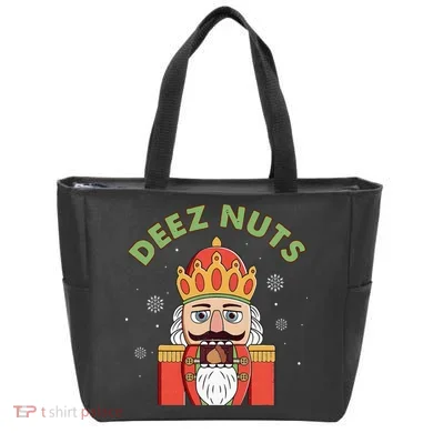 Deez Nuts Nutcracker Nut Christmas Pjs Tote Bag