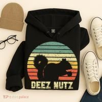 Deez Nuts Nutcracker Squirrel Deez Nutz Deezs Nut Funny Hoodie thumb 4