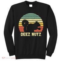 Deez Nuts Nutcracker Squirrel Deez Nutz Deezs Nut Funny Sweatshirt thumb 0