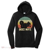 Deez Nuts Nutcracker Squirrel Deez Nutz Deezs Nut Funny Women's Hoodie thumb 0