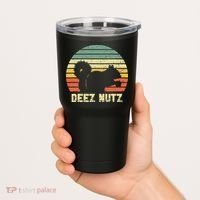 Deez Nuts Nutcracker Squirrel Deez Nutz Deezs Nut Funny Tumbler thumb 2