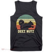 Deez Nuts Nutcracker Squirrel Deez Nutz Deezs Nut Funny Tank Top thumb 0