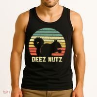Deez Nuts Nutcracker Squirrel Deez Nutz Deezs Nut Funny Tank Top thumb 3