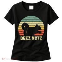 Deez Nuts Nutcracker Squirrel Deez Nutz Deezs Nut Funny Women's T-Shirt thumb 0