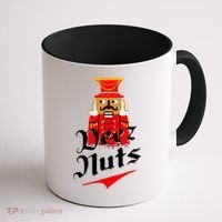 Deez Nuts Nutcracker Shirt Funny Ugly Christmas Xmas Coffee Mug thumb 1