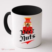 Deez Nuts Nutcracker Shirt Funny Ugly Christmas Xmas Coffee Mug thumb 0