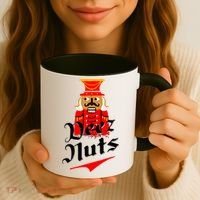 Deez Nuts Nutcracker Shirt Funny Ugly Christmas Xmas Coffee Mug thumb 3
