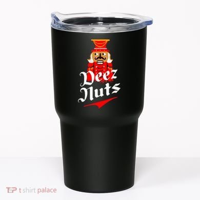 Deez Nuts Nutcracker Shirt Funny Ugly Christmas Xmas Tumbler