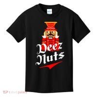 Deez Nuts Nutcracker Shirt Funny Ugly Christmas Xmas Kids T-Shirt thumb 0
