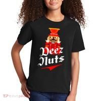 Deez Nuts Nutcracker Shirt Funny Ugly Christmas Xmas Kids T-Shirt thumb 2