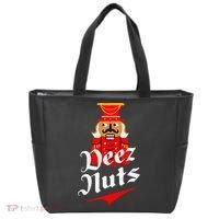 Deez Nuts Nutcracker Shirt Funny Ugly Christmas Xmas Tote Bag thumb 0