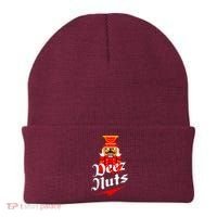 Deez Nuts Nutcracker Shirt Funny Ugly Christmas Xmas Beanie thumb 0