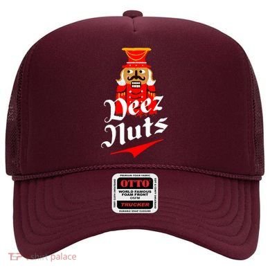 Deez Nuts Nutcracker Shirt Funny Ugly Christmas Xmas Hat