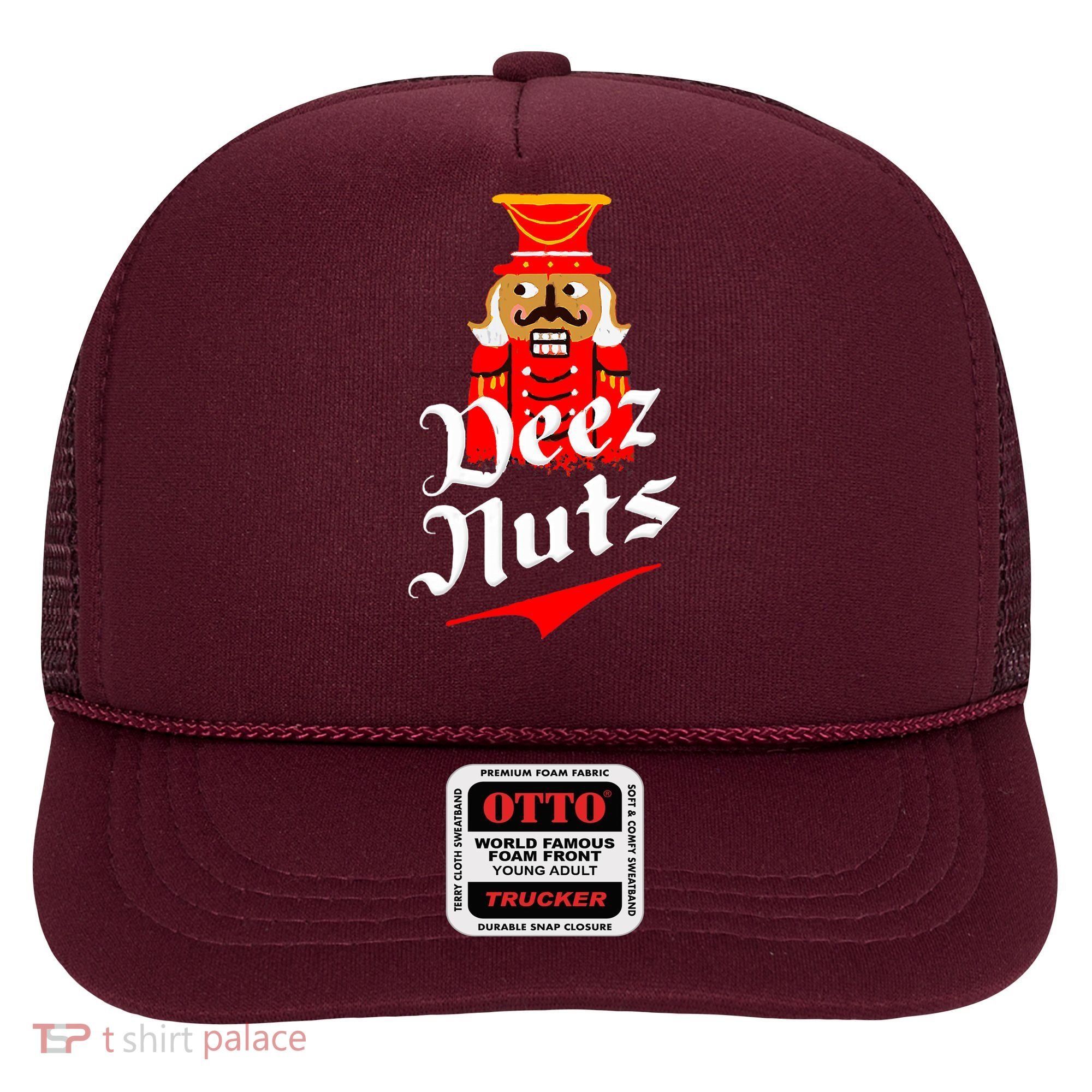 Deez Nuts Nutcracker Shirt Funny Ugly Christmas Xmas Hat