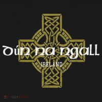 Dun Na Ngall Donegal Ireland Vintage Celtic Cross T-Shirt thumb 7