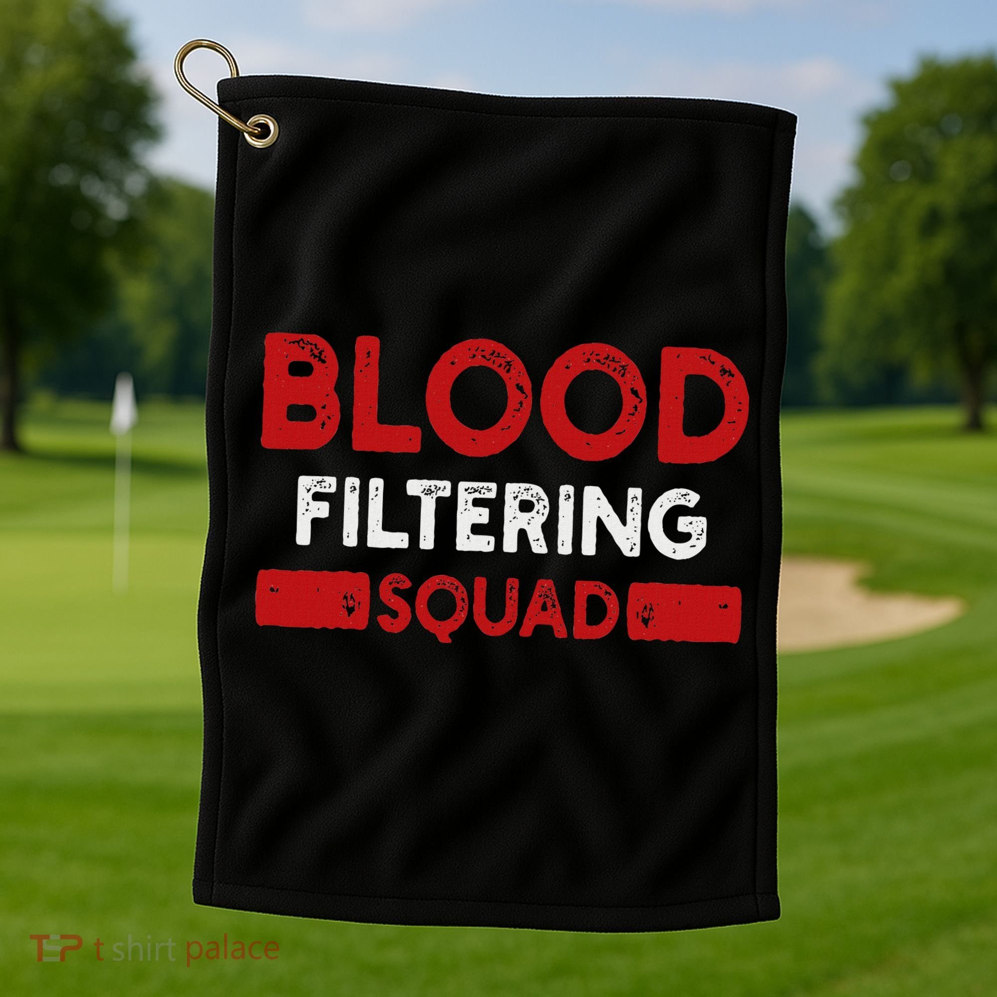 Dialysis Nurse Nephrology Golf Towel