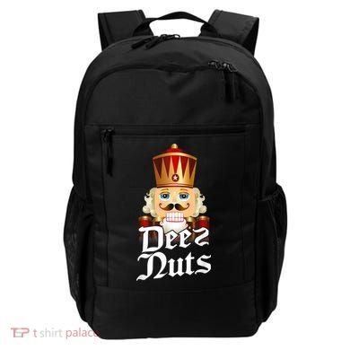 Deez Nuts Nutcracker Nut Funny Xmas Christmas Pajama Family Backpack