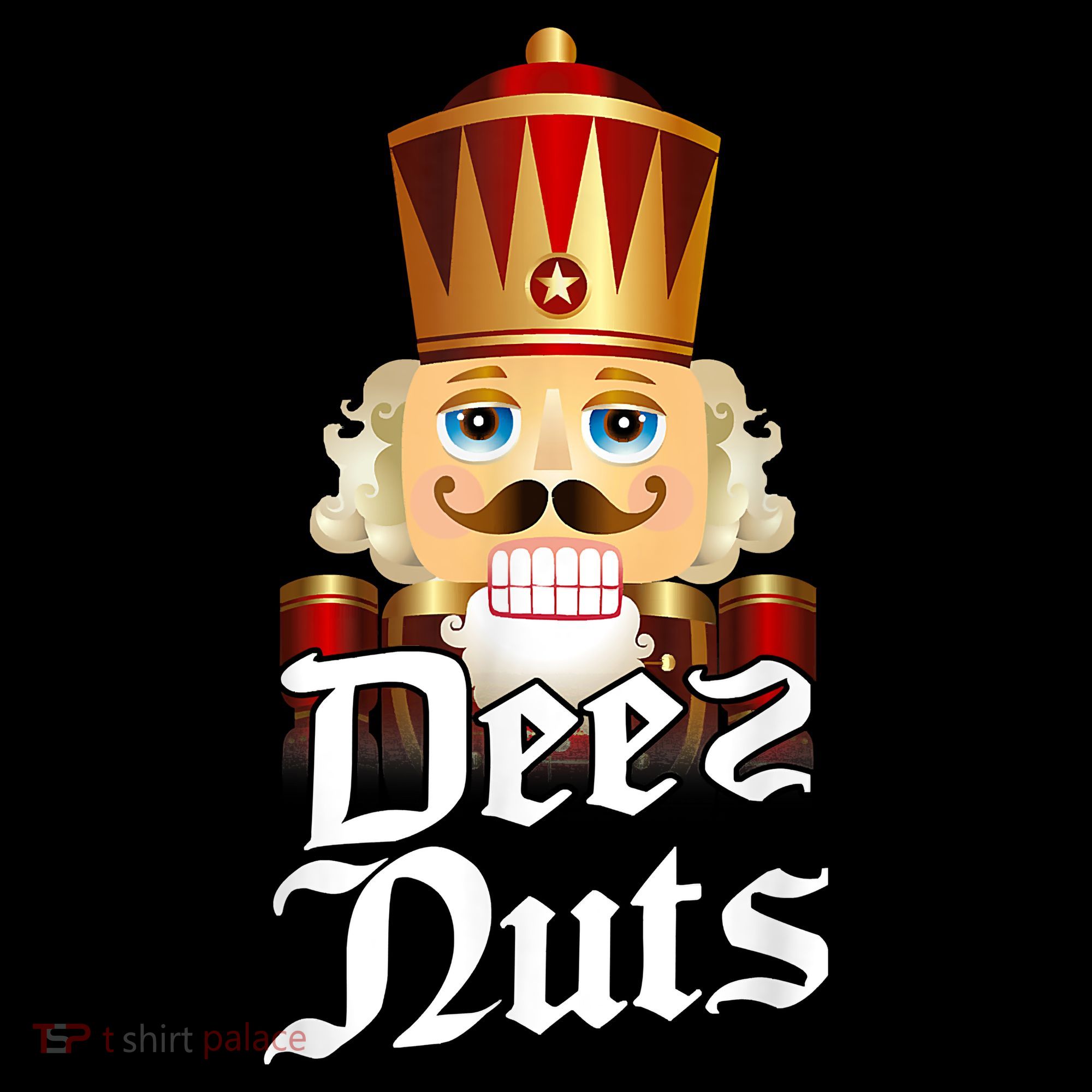 Deez Nuts Nutcracker Nut Funny Xmas Christmas Pajama Family Mousepad