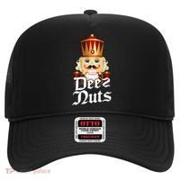 Deez Nuts Nutcracker Nut Funny Xmas Christmas Pajama Family Hat thumb 0