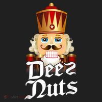Deez Nuts Nutcracker Nut Funny Xmas Christmas Pajama Family Hat thumb 2