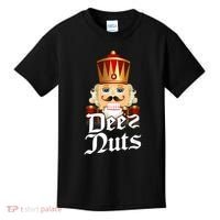 Deez Nuts Nutcracker Nut Funny Xmas Christmas Pajama Family Kids T-Shirt thumb 0