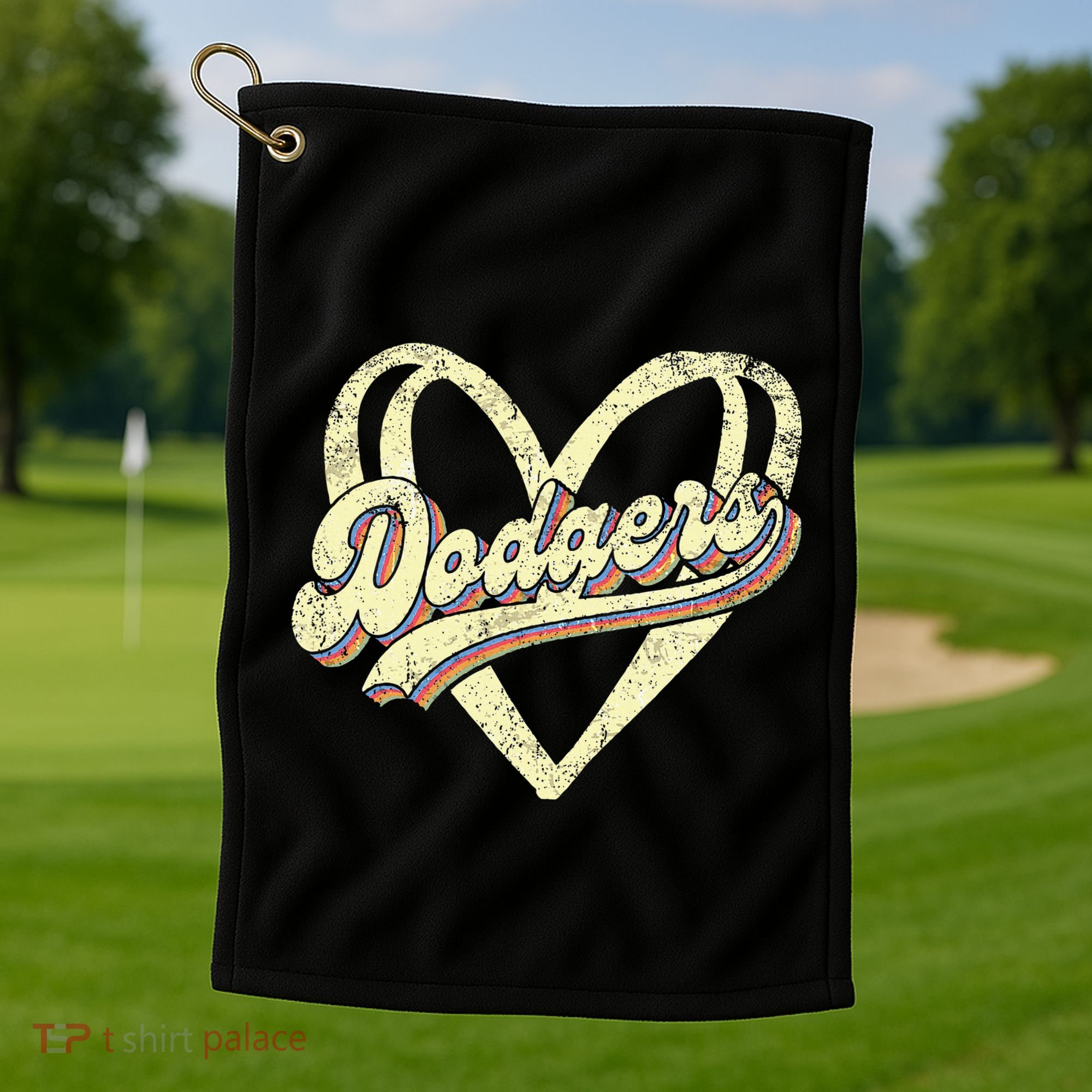 Dodgers Namefirst Name Golf Towel