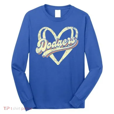 Dodgers Namefirst Name Long Sleeve Shirt