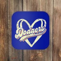 Dodgers Namefirst Name Coaster thumb 0