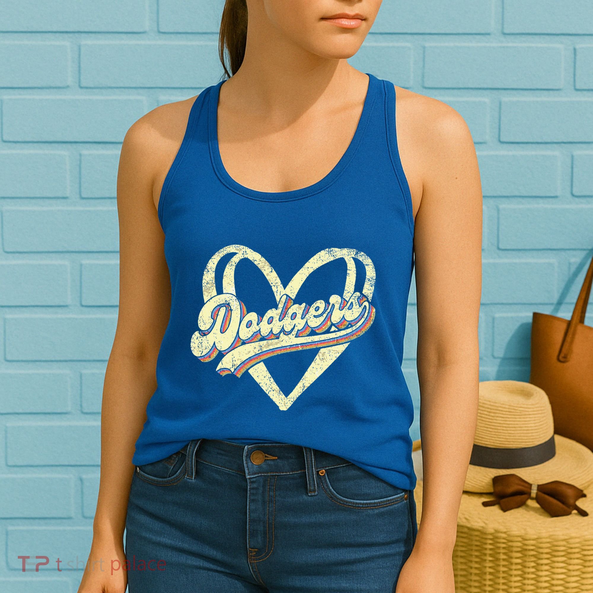 Dodgers Namefirst Name Women's Tank Top