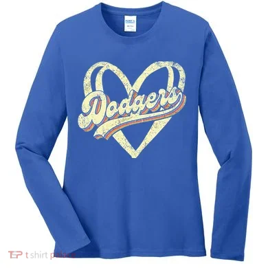 Dodgers Namefirst Name Women's Long Sleeve Shirt