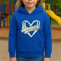 Dodgers Namefirst Name Kids Hoodie thumb 3
