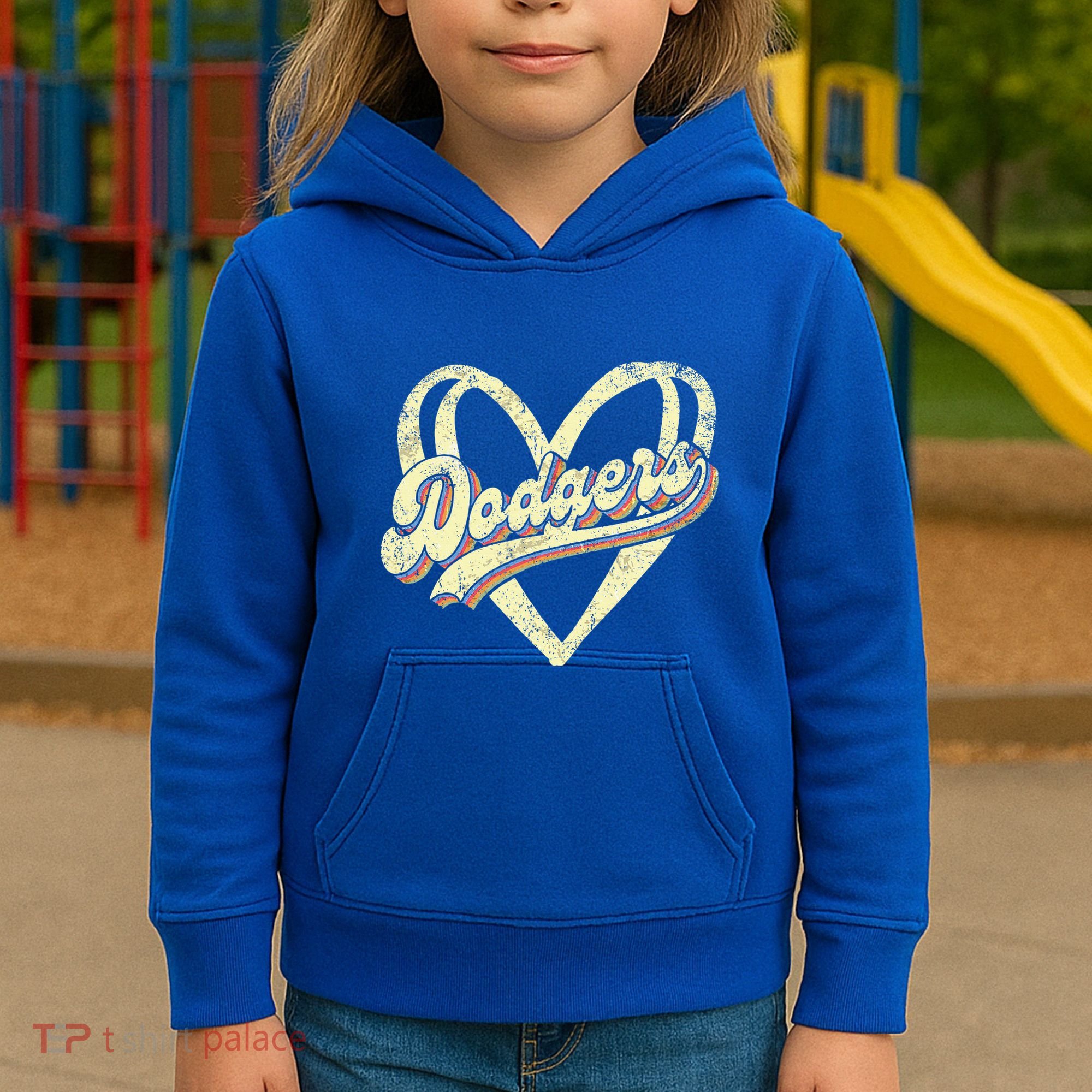 Dodgers Namefirst Name Kids Hoodie