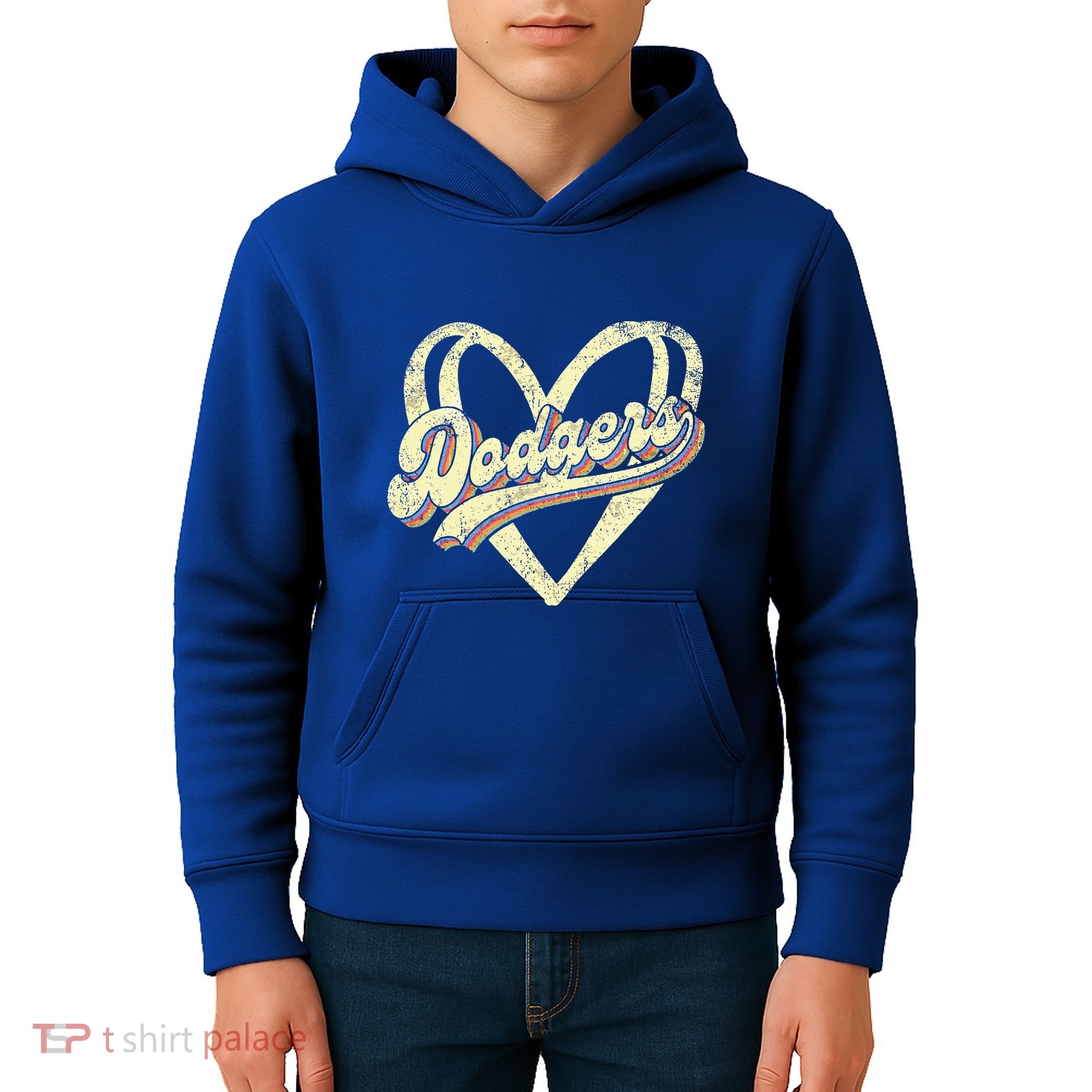 Dodgers Namefirst Name Kids Hoodie