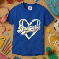 Dodgers Namefirst Name Kids T-Shirt thumb 3