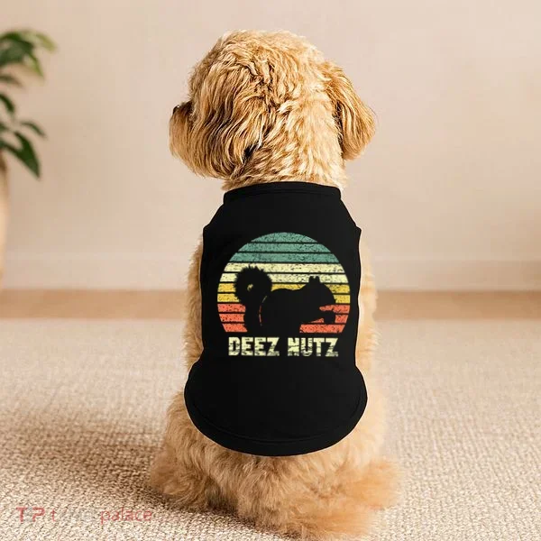 Deez Nuts Nutcracker Squirrel Deez Nutz Deezs Nut Funny Doggie Tank